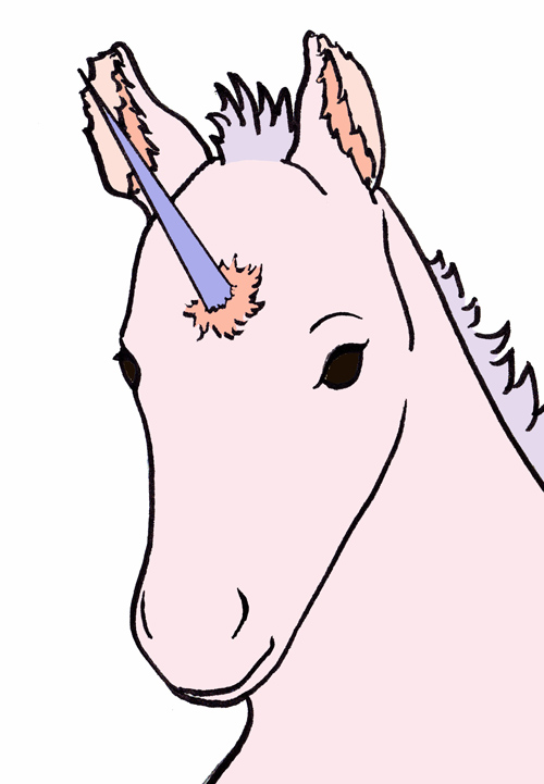 cartoon unicorn clipart - photo #39